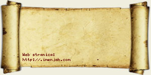 Anica Rudja vizit kartica